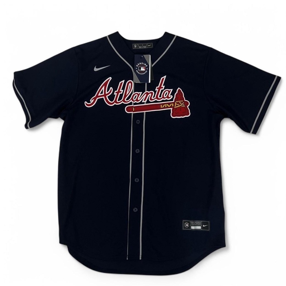 *SOLD* Nike MLB Blue Atlanta Braves Jersey
